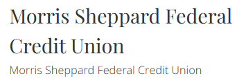 Morris Sheppard Texarkana Federal Credit Union